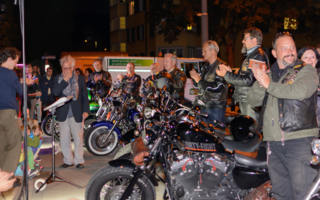 Konzert für 9 Harley Davidson